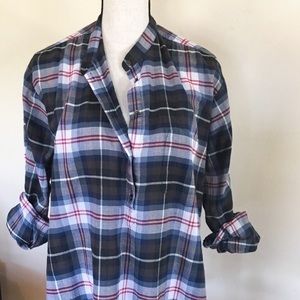 Madewell plaid shirt pullover